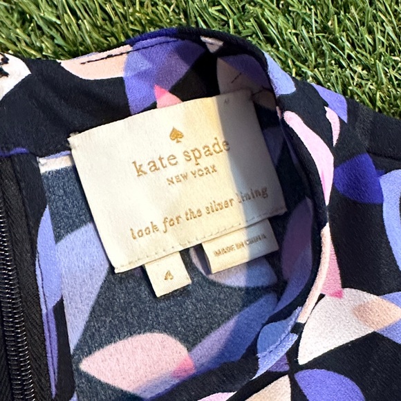 Kate Spade Womens Spinner Shirtdress Silk Dress $398 MSRP - Picture 4 of 12